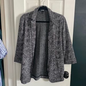 Express Unlined Boyfriend Blazer.